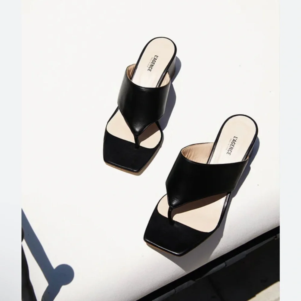 L'AGENCE Estelle Sandal in Size 39.5 - Picture 2 of 8